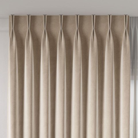 VELVET Tkanina dekoracyjna, wysokość 300cm, kolor 057 kremowy VELVET/TZP/057/000300/1