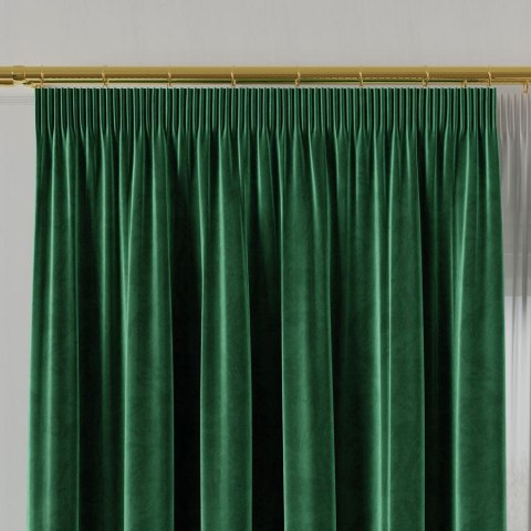 VELVET Tkanina dekoracyjna, wysokość 300cm, kolor 093 szmaragdowy VELVET/TZP/093/000300/1