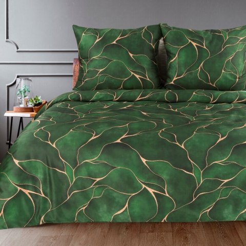 KOMPLET POŚCIELI W PUDEŁKU GIFT1 ZIELONY