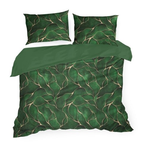 KOMPLET POŚCIELI W PUDEŁKU GIFT1 ZIELONY