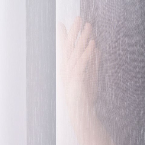 ELIGIA Firanka z ołowianką, wysokość 300cm, kolor 001 biały 030312/OLO/001/000300/1