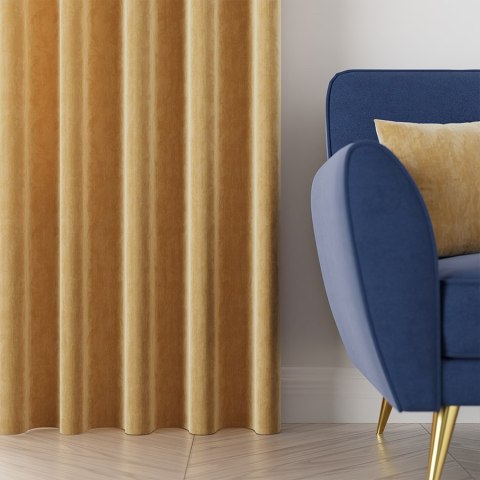 MARTINA Tkanina dekoracyjna, wysokość 300 cm, kolor 015 żółty 374841/TZP/015/000300/1