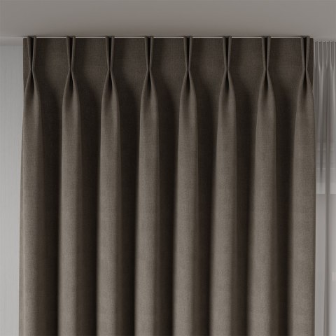 MANUEL Tkanina dekoracyjna, wysokość 300cm, kolor 776 jasny chłodny brązowy TD0016/TDP/776/000300/1