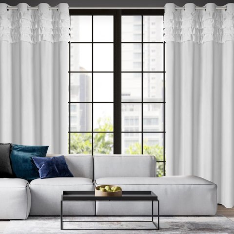 ZASŁONA GOTOWA ERIN 140X250 CM BIAŁY