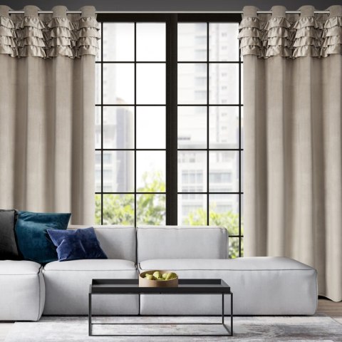 ZASŁONA GOTOWA ERIN 140X250 CM BEŻOWY