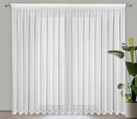 FIRANA GOTOWA VANESA NA TAŚMIE 350 X 270 CM BIAŁY