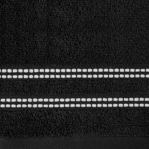 RĘCZNIK ALLY (03) 50 X 90 CM CZARNY