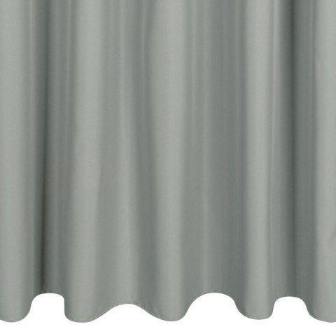 ZASŁONA GOTOWA GARDEN NA SZELKACH SREBRNY