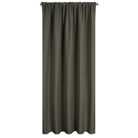 ZASŁONA GOTOWA GARDEN NA TAŚMIE GRAFITOWY