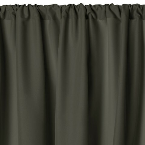 ZASŁONA GOTOWA GARDEN NA TAŚMIE GRAFITOWY