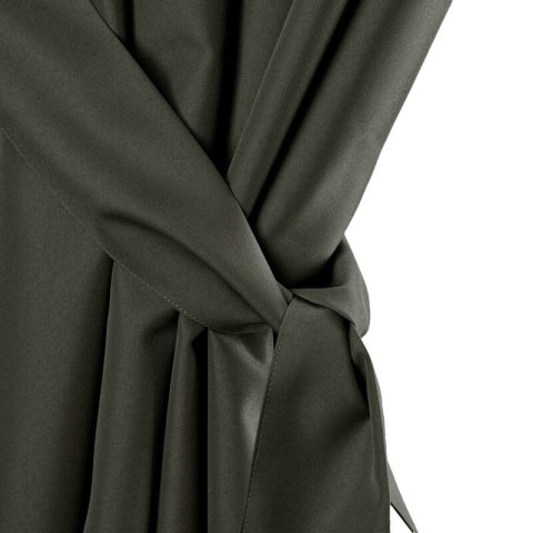 ZASŁONA GOTOWA GARDEN NA TAŚMIE GRAFITOWY