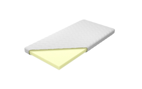 Materac dla niemowlęcia LAURA 60x120 cm. Antyalergiczny, wysokoelastyczny materac z pianki Kaltshaum. Idealny dla malucha.