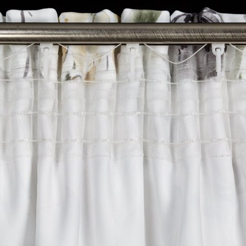 ZASŁONA GOTOWA ZOJA NA TAŚMIE 140X270 CM BIAŁY