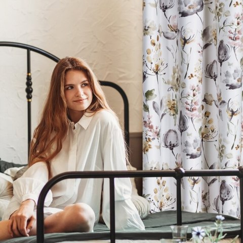 ZASŁONA GOTOWA ZOJA NA TAŚMIE 140X270 CM BIAŁY