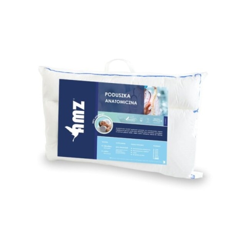 Poduszka AMZ ANATOMICZNA (ortopedyczna) PODUSZKA bawełniana materacowa 2-komorowa