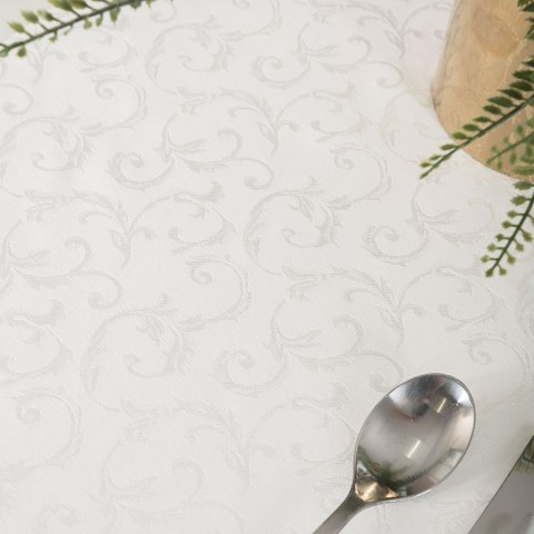 ALAN Tkanina obrusowa wodoodporna, wysokość 330cm, kolor 012 kremowy TORENA/204/012/000330/1