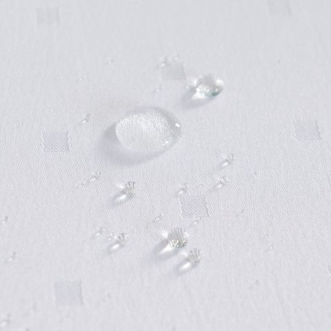 MIJA Tkanina obrusowa wodoodporna, szerokość 165cm, kolor 001 biały 047912/TDW/001/165000/1