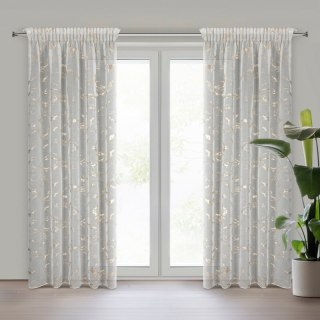FIRANA GOTOWA ALINA NA TAŚMIE 140 X 270 CM BIAŁY
