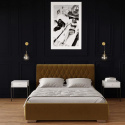 Łóżko tapicerowane 81218 80x200 cm