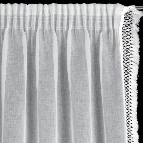 FIRANA GOTOWA KIRA 3 NA TAŚMIE 140 X 270 CM BIAŁY