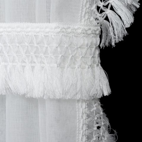 FIRANA GOTOWA KIRA 3 NA TAŚMIE 140 X 270 CM BIAŁY