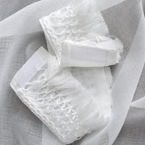 FIRANA GOTOWA KIRA 3 NA TAŚMIE 140 X 270 CM BIAŁY