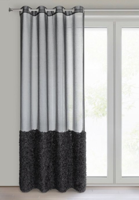 FIRANA GOTOWA MARION 140 X 250 CM CZARNY