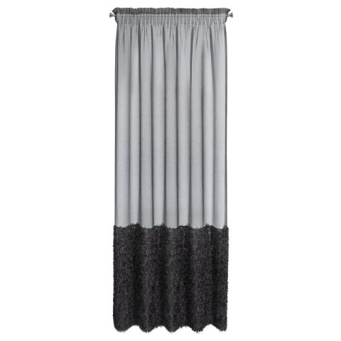 FIRANA GOTOWA MARION NA TAŚMIE 140 X 270 CM CZARNY