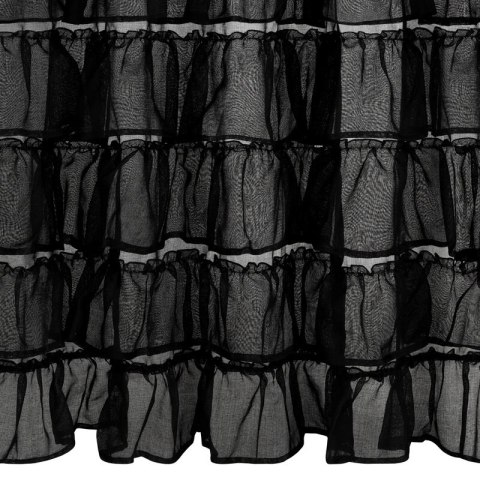 FIRANA GOTOWA DANI 1 NA TAŚMIE 140 X 270 CM CZARNY