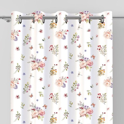 ELARA Tkanina dekoracyjna NINA WODOODPORNA, 160cm, kolor 001 biały D00242/NIW/001/160000/1