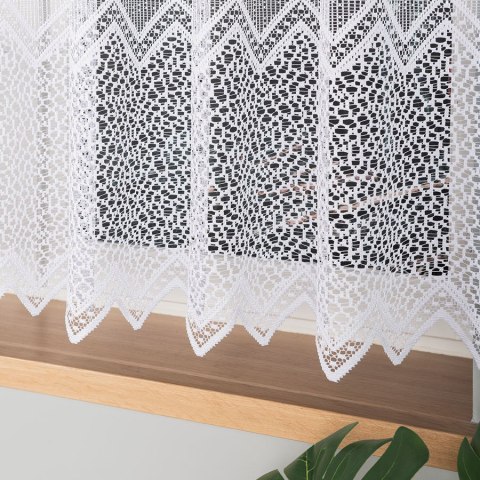 Firanka żakardowa na metry 639040 wysokość 150 cm kolor biały