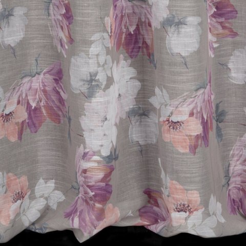 ZASŁONA GOTOWA SHERRY NA TAŚMIE 140 X 300 CM SREBRNY