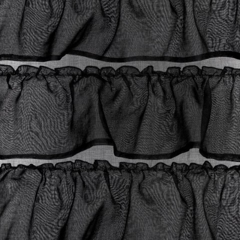 FIRANA GOTOWA DANI 1 NA TAŚMIE 140 X 250 CM CZARNY
