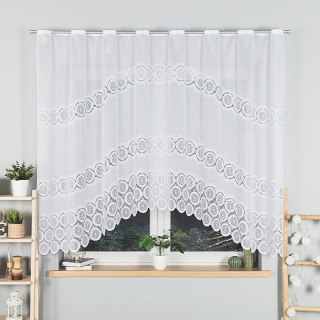 Firanka gotowa żakardowa MARIA 160x250 cm kolor biały