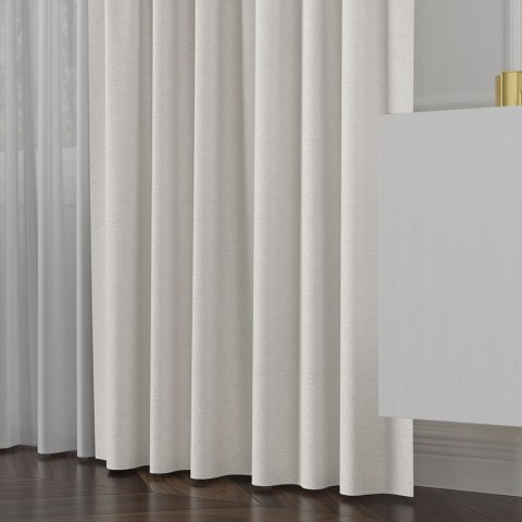 LUKRECJA Tkanina dekoracyjna, wysokość 310cm, kolor 003 szarobeżowy 535008/TDP/003/000310/1