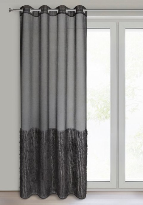 FIRANA GOTOWA MARGARET2 140 X 250 CM CZARNY