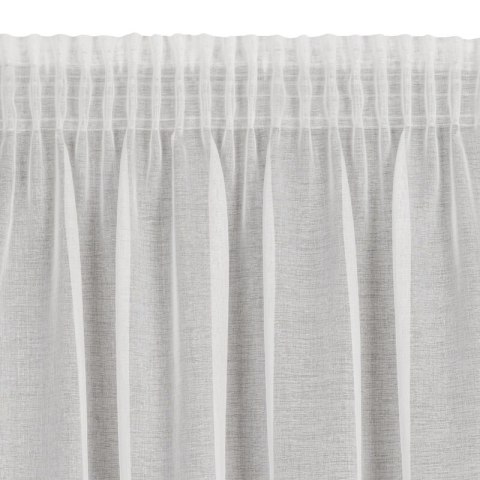 FIRANA GOTOWA MARION NA TAŚMIE 140 X 270 CM BIAŁY