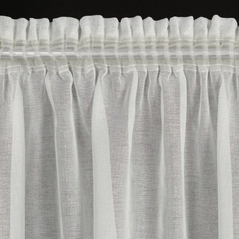 FIRANA GOTOWA MARION NA TAŚMIE 140 X 270 CM BIAŁY