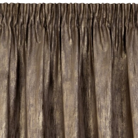 ZASŁONA GOTOWA ESTEL NA TAŚMIE 140 X 270 CM BRĄZOWY