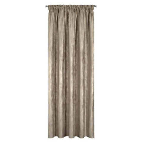 ZASŁONA GOTOWA ESTEL NA TAŚMIE 140 X 270 CM CIEMNOBEŻOWY