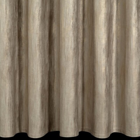 ZASŁONA GOTOWA ESTEL NA TAŚMIE 140 X 270 CM CIEMNOBEŻOWY