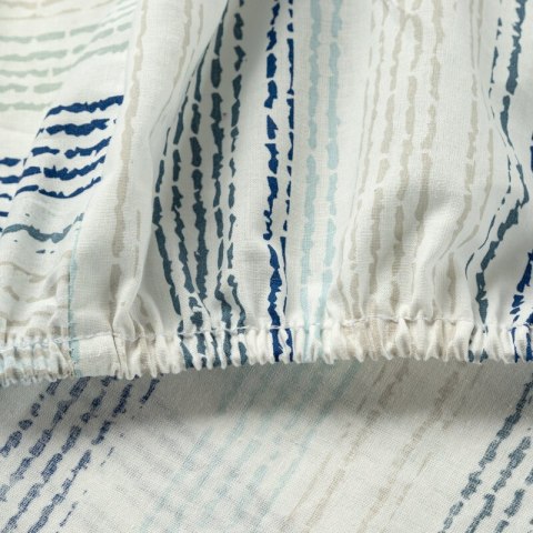 PRZEŚCIERADŁO Z GUMKĄ PRINT 3 100 X 200 CM NIEBIESKI