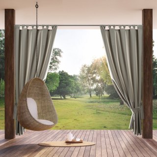 ZASŁONA GOTOWA GARDEN NA SZELKACH 155 X 260 CM BEŻOWY