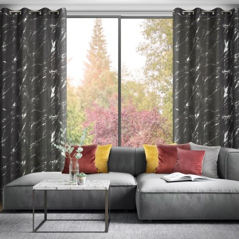 ZASŁONA GOTOWA LANI 140 X 250 CM STALOWY