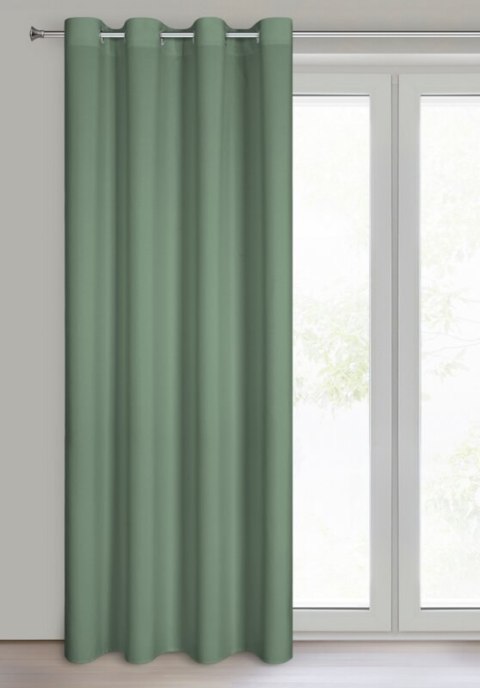 ZASŁONA GOTOWA RITA 140 X 250 CM CIEMNOMIĘTOWY