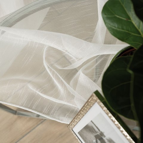 Firanka fantazyjna, wysokość 330cm, kolor 012 kremowy 003579/BIS/012/000330/1