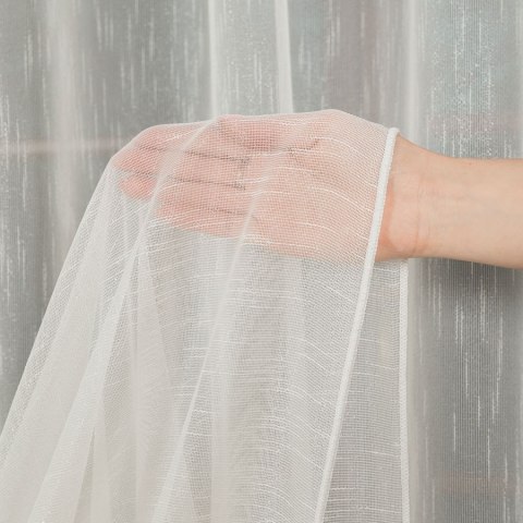 Firanka fantazyjna, wysokość 330cm, kolor 012 kremowy 003579/BIS/012/000330/1