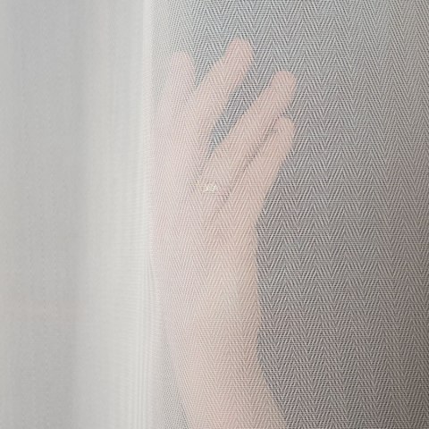 Firanka fantazyjna z ołowianką, wysokość 300cm, kolor 010 off white 019303/OLO/010/000300/1