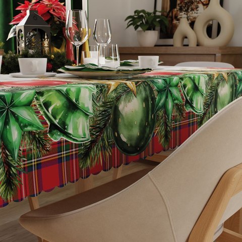 BOMBKI Tkanina dekoracyjna NINA WODOODPORNA, 160cm, kolor 003 czerwony DBN274/NIW/003/160000/1