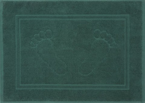DYWANIK ŁAZIENKOWY SAMMY (06) 50 X 70 CM CIEMNOZIELONY